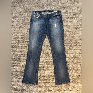 Dark wash jeans